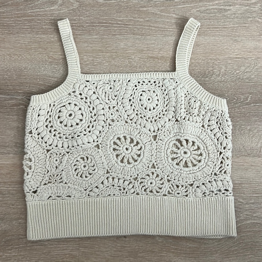 BNIB J.Crew Crochet Tank